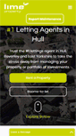 Mobile Screenshot of lime-property.co.uk